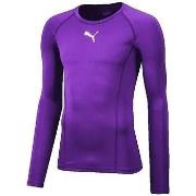 T-paidat pitkillä hihoilla Puma  T-shirt  LIGA Baselayer Slim Fit  EU ...