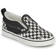 Lasten tennarit Vans  Slip-On V GEO CHECK BLACK/WHITE  19
