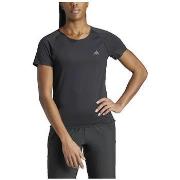 Lyhythihainen t-paita adidas  T-shirt  Adizero coupe ajustée noir  EU ...