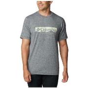Lyhythihainen t-paita Columbia  T-shirt  Kwick Hike gris  EU S