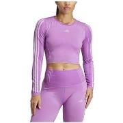 T-paidat pitkillä hihoilla adidas  T-shirt manches longues  Knit coupe...