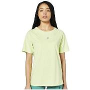 Lyhythihainen t-paita Superdry  T-shirt  Coupe Ample Jaune  EU S
