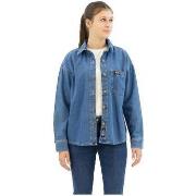 Farkkutakki Superdry  Veste en jean  Délavage vintage  EU L