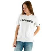 Lyhythihainen t-paita Superdry  T-shirt  Core Logo  EU S