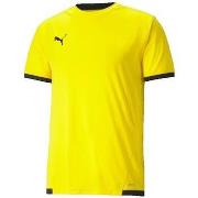 Lyhythihainen t-paita Puma  T-shirt  teamLIGA Jaune  EU M