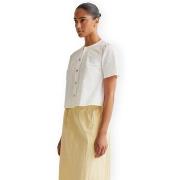 Paita Compania Fantastica  COMPAÑIA FANTÁSTICA Shirt 11045 - White  EU...