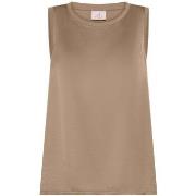 Hihattomat paidat / Hihattomat t-paidat Deha  Flared Satin Front Top  ...