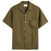 Lyhythihainen paitapusero Portuguese Flannel  Linen Camp Collar Shirt ...