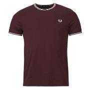 Lyhythihainen t-paita Fred Perry  TWIN TIPPED T-SHIRT  EU S