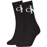 Sukat Calvin Klein Jeans  CKJ WOMEN SOCK 2P MONOGRAM 701228811  39 / 4...