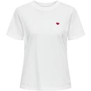 Lyhythihainen t-paita Jacqueline De Yong  JDYPISA S/S PRINT TOP JRS NO...