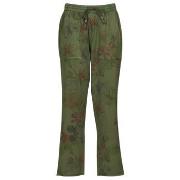 Väljät housut Desigual  PANT_MICKEY CAMO FLOWERS  EU S