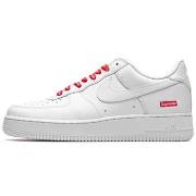 Kengät Nike  Air Force 1 Low White Supreme  42 1/2