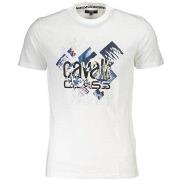 Lyhythihainen t-paita Roberto Cavalli  qxt61zjd060bianco00053m  EU L