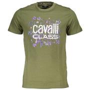 Lyhythihainen t-paita Roberto Cavalli  qxt61ujd06064a694cverde040502xl...