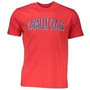 Lyhythihainen t-paita Roberto Cavalli  qxt60bjd060eeef2a7rosso02000m  ...