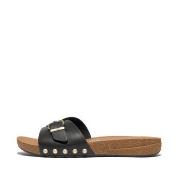 Sandaalit FitFlop  IQUSHION ADJUSTABLE BUCKLE LEATHER SLIDES  38