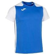 Lyhythihainen t-paita Joma  T-shirt  Record II Bleu  EU S