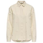 Paitapusero / Kauluspaita Only  Vera Heart Shirt - Ecru  EU S