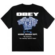 Lyhythihainen t-paita Obey  sound design dept.  EU S