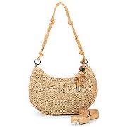 Olkalaukut Desigual  BAG HALF LOGO RAFFIA WAVERLY  Yksi Koko