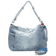 Olkalaukut Desigual  BAG HALF LOGO DENIM LEIRIA 2.0  Yksi Koko