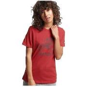 Lyhythihainen t-paita Superdry  T-shirt  Vintage Crossing Lines  EU L