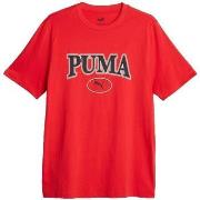 Lyhythihainen t-paita Puma  T-shirt  Squad Rouge  EU M