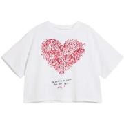 Lyhythihainen t-paita Desigual  26SGTK11 1000  4 vuotta