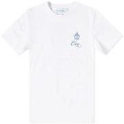 Lyhythihainen t-paita Casablanca  T-SHIRT EMBLEME DE CASA WHITE  EU XX...