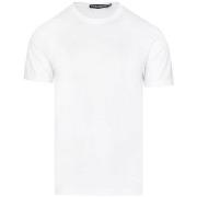Lyhythihainen t-paita D&G  G8JX7Z G7WRN W0800 T-SHIRT WHITE  IT 46