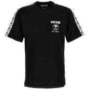 Lyhythihainen t-paita Moschino  T-SHIRT  COUTURE ZPJ0708 2041 1555 BLA...