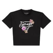 Lyhythihainen t-paita Guess  CROP SS T-SHIRT  8 ans