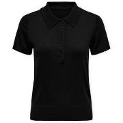 Lyhythihainen poolopaita Only  Polo Catherine - Black  EU S