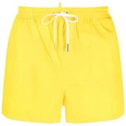 Uimapuvut Dsquared  SHORT DE BAIN D7B644550 YELLOW  IT 48