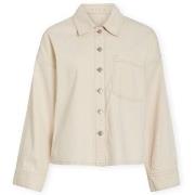 Paksu takki Vila  Maj Denim Jacket - Ecru  FR 36