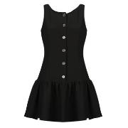 Lyhyt mekko MICHAEL Michael Kors  BTN FNT DROP WAIST MINI  EU S