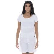 Lyhythihainen t-paita Leone 1947  Woman Rib T-Shirt Chic  EU XXL