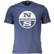 Lyhythihainen t-paita North Sails  9025040008082bf6blu0772  EU M