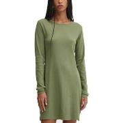Lyhyt mekko Vans  Vestidos Mujer Modèle Drew Rib Ls Dress  EU XS