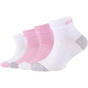 Urheilusukat Skechers  4PPK Girls Mesh Ventilation Quarter Socks  27 /...