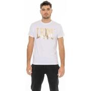 Lyhythihainen t-paita Leone 1947  Man T-Shirt Short Sleeves Stripe Gol...