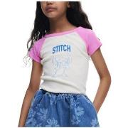 Lyhythihainen t-paita Desigual  26SGTK09 1000  4 vuotta