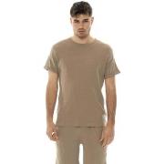 Lyhythihainen t-paita Leone 1947  Man Short Sleeves Natural  EU M