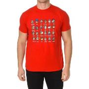 Lyhythihainen t-paita Kukuxumusu  MUSIC-RED  EU M