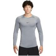 T-paidat pitkillä hihoilla Nike  T-shirt manches longues  Pro Dri-FIT ...