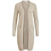 Paksu takki Vila  Noos Ril Long Cardigan - Natural Melange  EU M