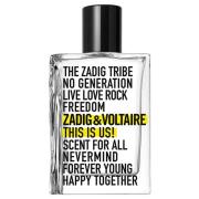 This Is Us, 50 ml Zadig & Voltaire Hajuvedet