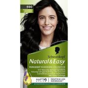 Schwarzkopf Natural & Easy 590 Svart