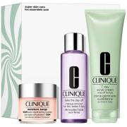 Clinique Super Skin Care Set Moisture Surge 125ml + Makeup Remover 200...